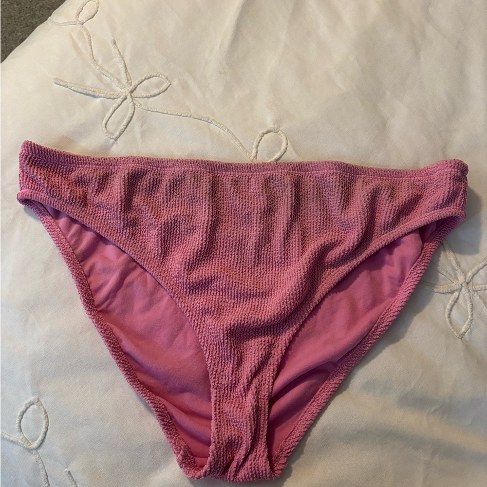 wild fable Pink Textured Bikini Bottoms